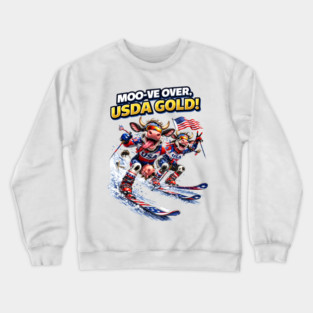 USDA Gold Crewneck Sweatshirt