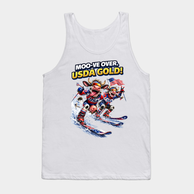 USDA Gold Tank Top by CrazyGirl