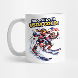 USDA Gold Mug