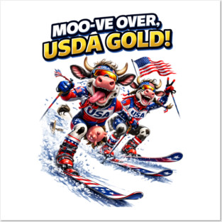 USDA Gold Posters and Art