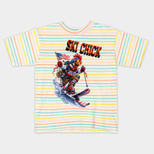 Ski Chick Kids T-Shirt