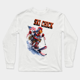 Ski Chick Long Sleeve T-Shirt