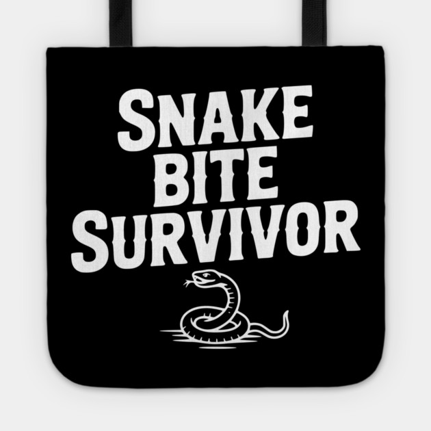 Snake Bite Survivor Tote by Frank Ring