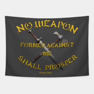 Isiah 54:17 Tapestry