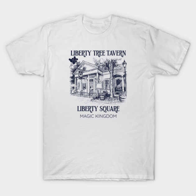 Liberty Tree Tavern Liberty Square Orlando Florida T-Shirt by Joaddo