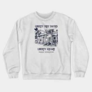 Liberty Tree Tavern Liberty Square Orlando Florida Sketch Works Series Crewneck Sweatshirt