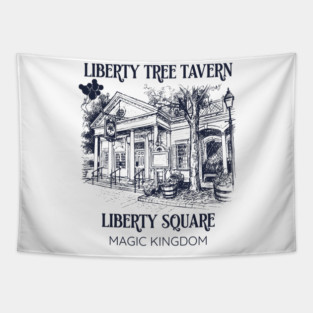 Liberty Tree Tavern Liberty Square Orlando Florida Tapestry