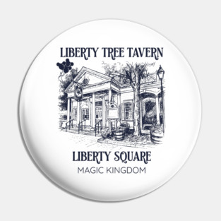Liberty Tree Tavern Liberty Square Orlando Florida Sketch Works Series Pin