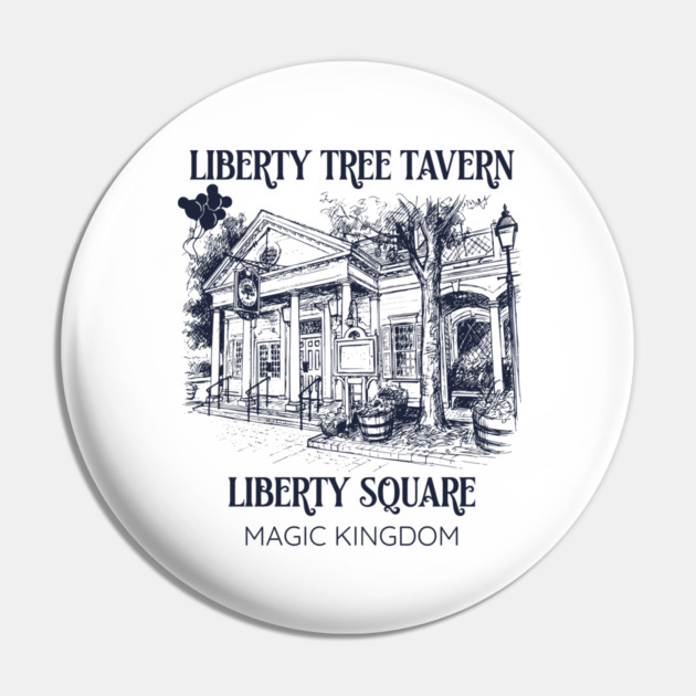 Liberty Tree Tavern Liberty Square Orlando Florida Sketch Works Series Pin by Joaddo