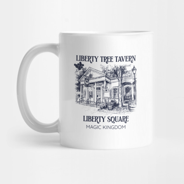 Liberty Tree Tavern Liberty Square Orlando Florida Sketch Works Series by Joaddo