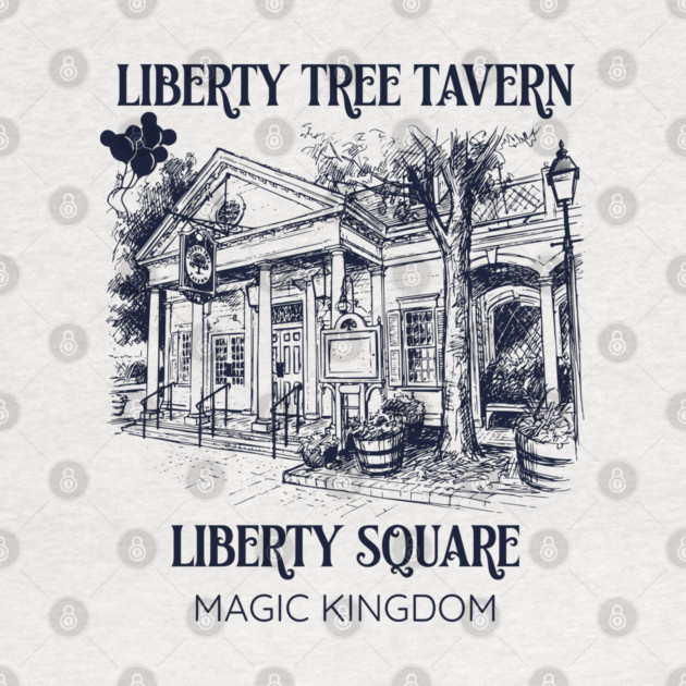 Liberty Tree Tavern Liberty Square Orlando Florida Sketch Works Series by Joaddo