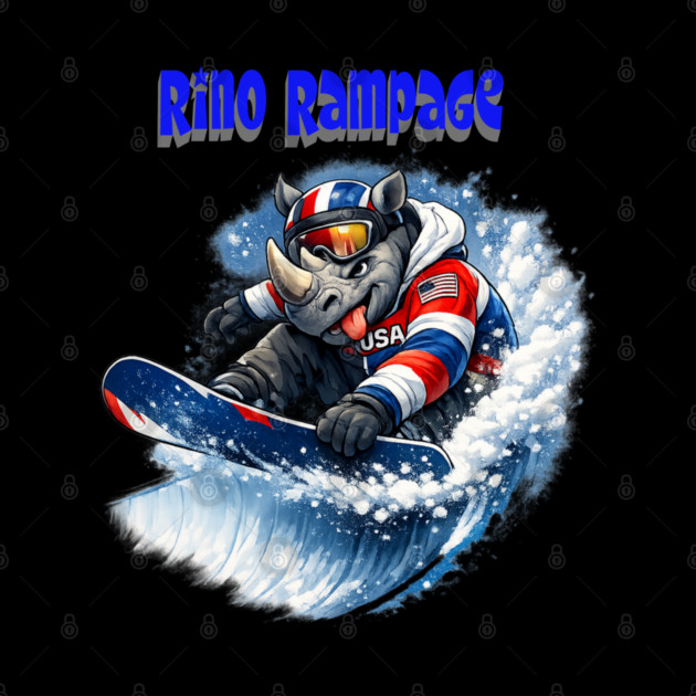 Rhino Rampage – USA Snowboard Shredder by CrazyGirl