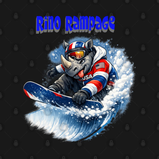 Rhino Rampage – USA Snowboard Shredder by CrazyGirl