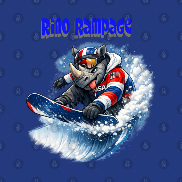 Rhino Rampage – USA Snowboard Shredder by CrazyGirl