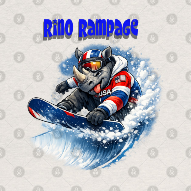 Rhino Rampage – USA Snowboard Shredder by CrazyGirl