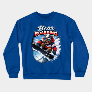 Bear Boarding Crewneck Sweatshirt