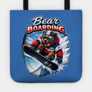 Bear Boarding Tote
