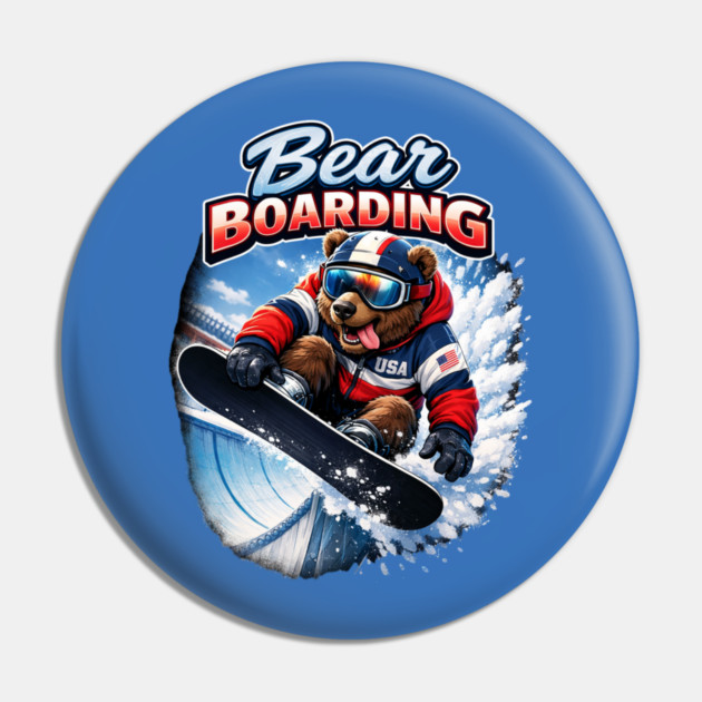 Bear Boarding Pin by CrazyGirl