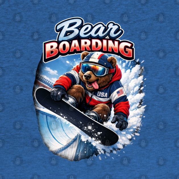 Bear Boarding by CrazyGirl