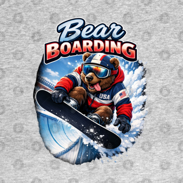 Bear Boarding by CrazyGirl