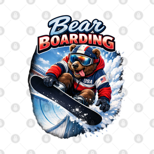Bear Boarding by CrazyGirl