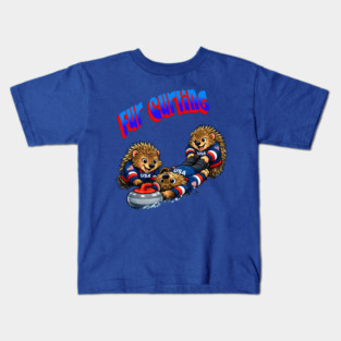 Fur Curling Kids T-Shirt