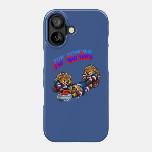 Fur Curling Phone Case by CrazyGirl
