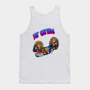 Fur Curling Tank Top