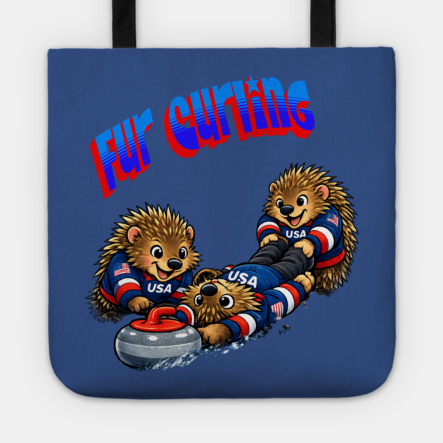 Fur Curling Tote by CrazyGirl