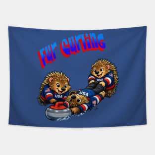 Fur Curling Tapestry