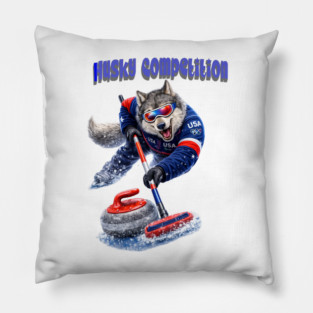 Husky Competition Pillow