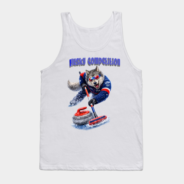Husky Competition Tank Top by CrazyGirl