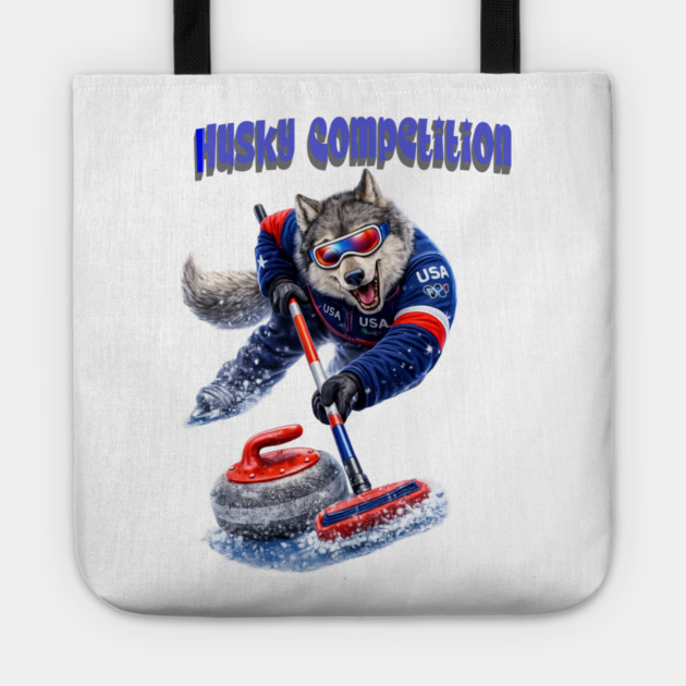 Husky Competition Tote by CrazyGirl