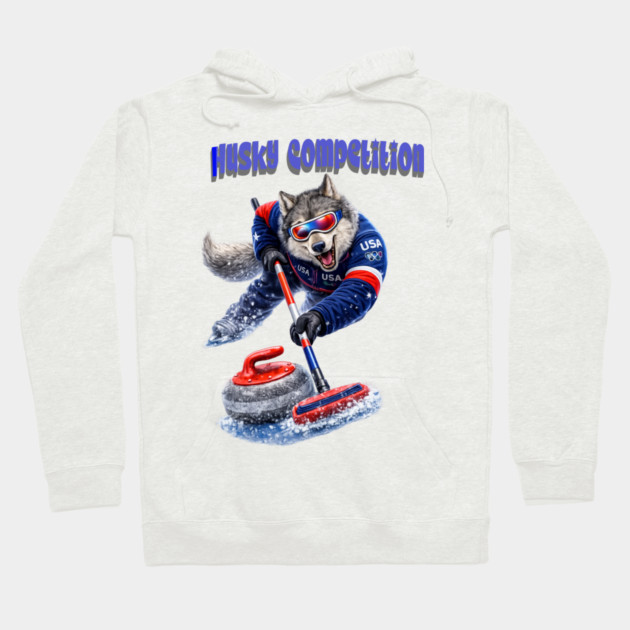 Husky Competition Hoodie by CrazyGirl