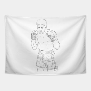 ALI: Float and Sting [Outline] Tapestry