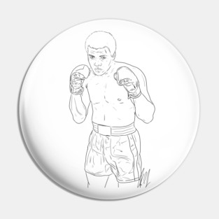 ALI: Float and Sting [Outline] Pin