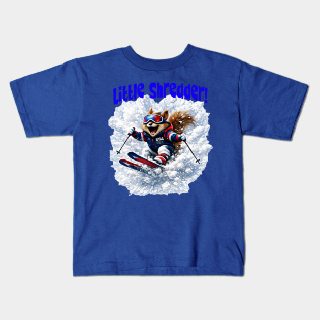 Little Shredder Kids T-Shirt by CrazyGirl