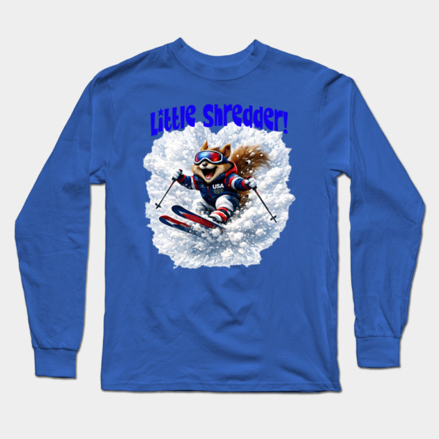 Little Shredder Long Sleeve T-Shirt by CrazyGirl