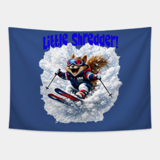 Little Shredder Tapestry