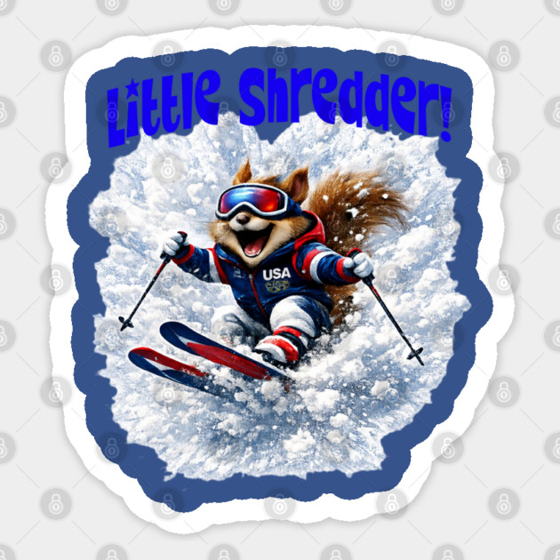 Little Shredder Sticker by CrazyGirl