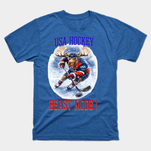 Beast Mode! USA Hockey T-Shirt