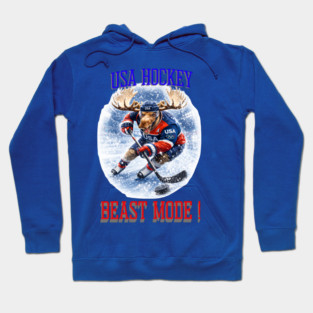 Beast Mode! USA Hockey Hoodie