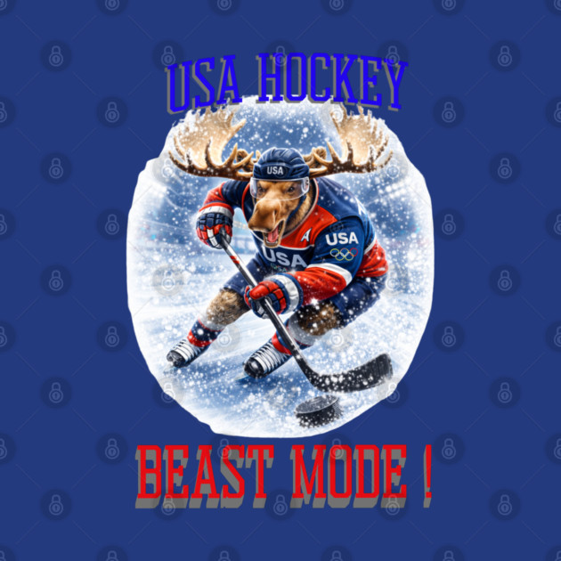 Beast Mode! USA Hockey by CrazyGirl