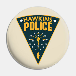 Hawkins Police Department Pin
