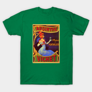 French Absinthe Vintage Ad T-Shirt