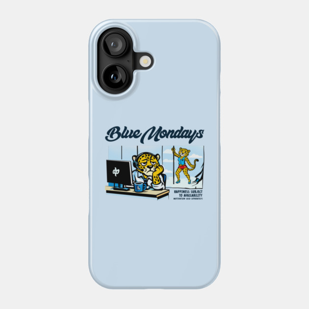 BLUE MONDAYS Phone Case by artslaves