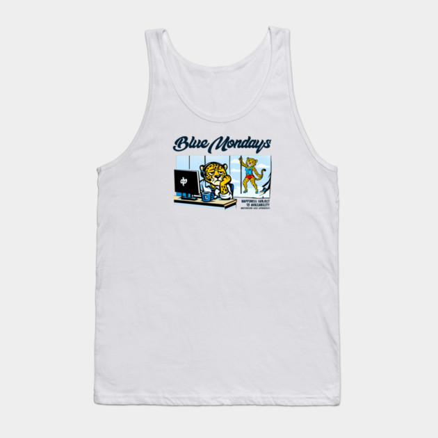 BLUE MONDAYS Tank Top by artslaves