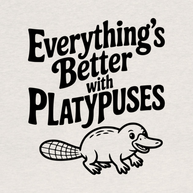 Everything's Better with Platypuses by Frank Ring