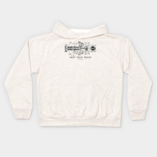 West Palm Beach - Florida Kids Hoodie