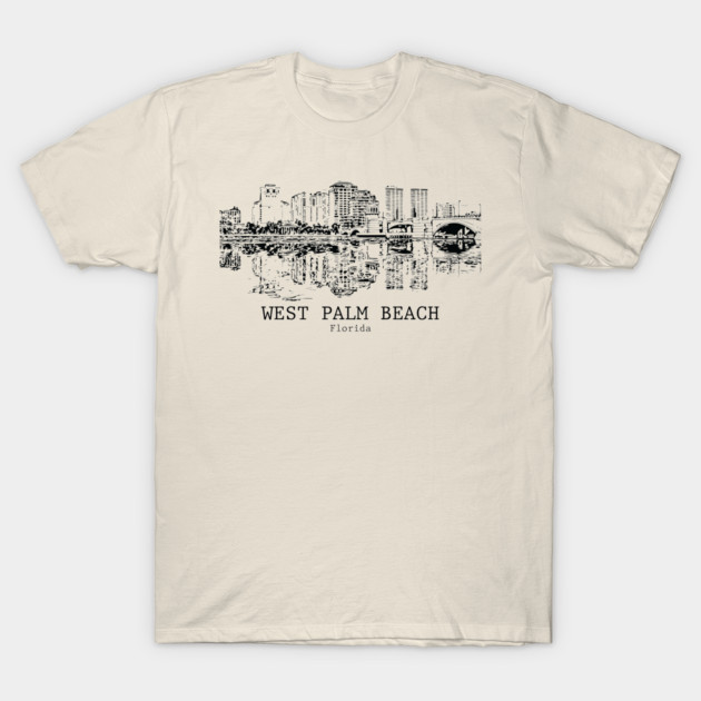 West Palm Beach - Florida T-Shirt by Lakeric